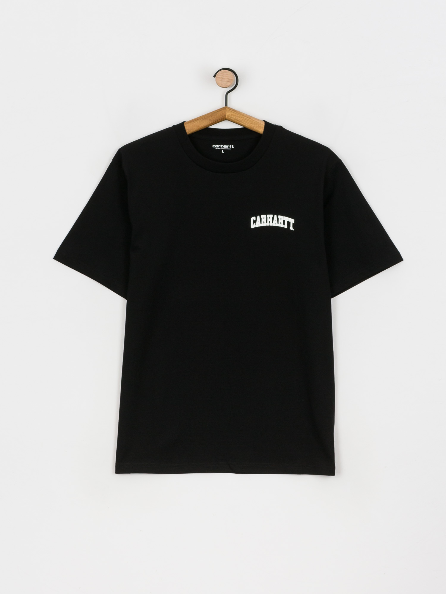 Футболка Carhartt WIP University Script (black/white)