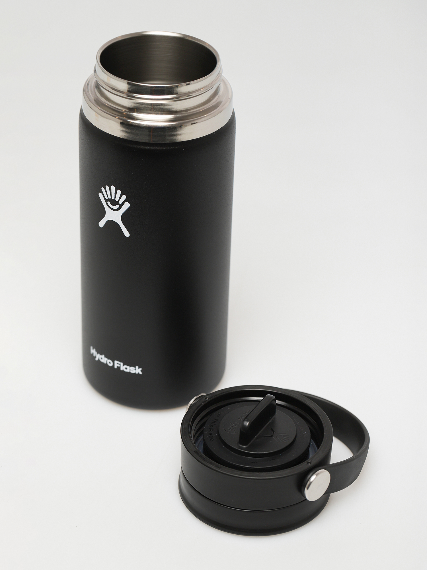Чашка Hydro Flask Butelka Wide Mouth Flex Sip Lid 473ml (black)