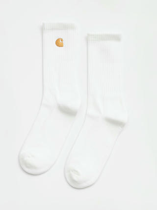  Шкарпетки Carhartt WIP Chase (white/gold)