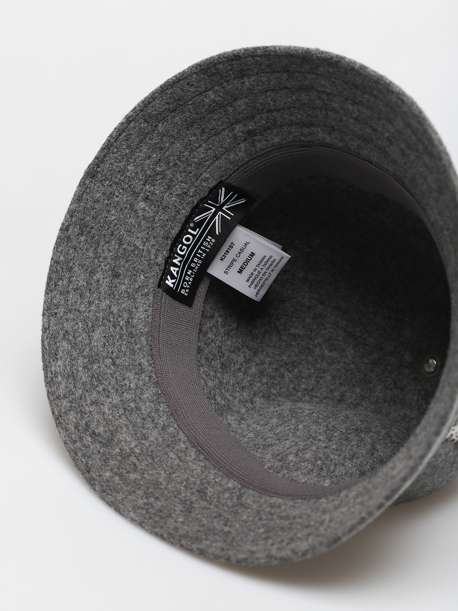 Капелюх Kangol Stripe Casual (flannel/off white)