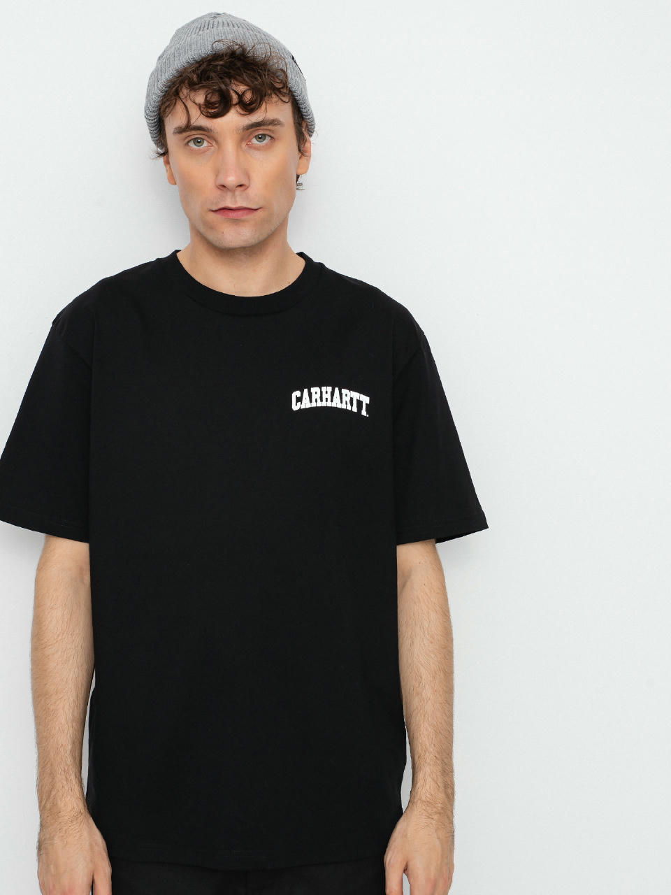 Футболка Carhartt WIP University Script (black/white)