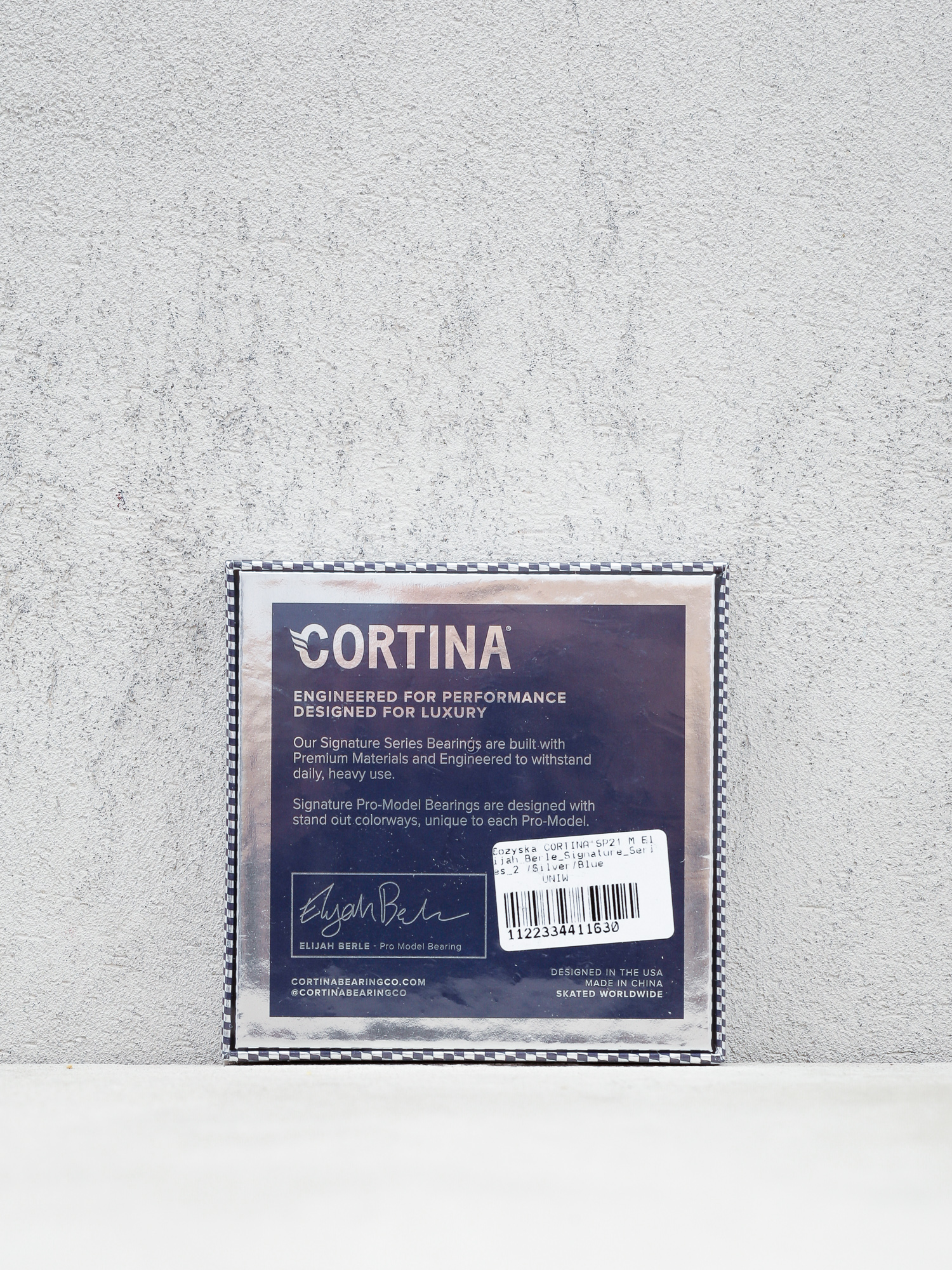 Підшипники Cortina Elijah Berle Signature Series 2 (silver/blue)