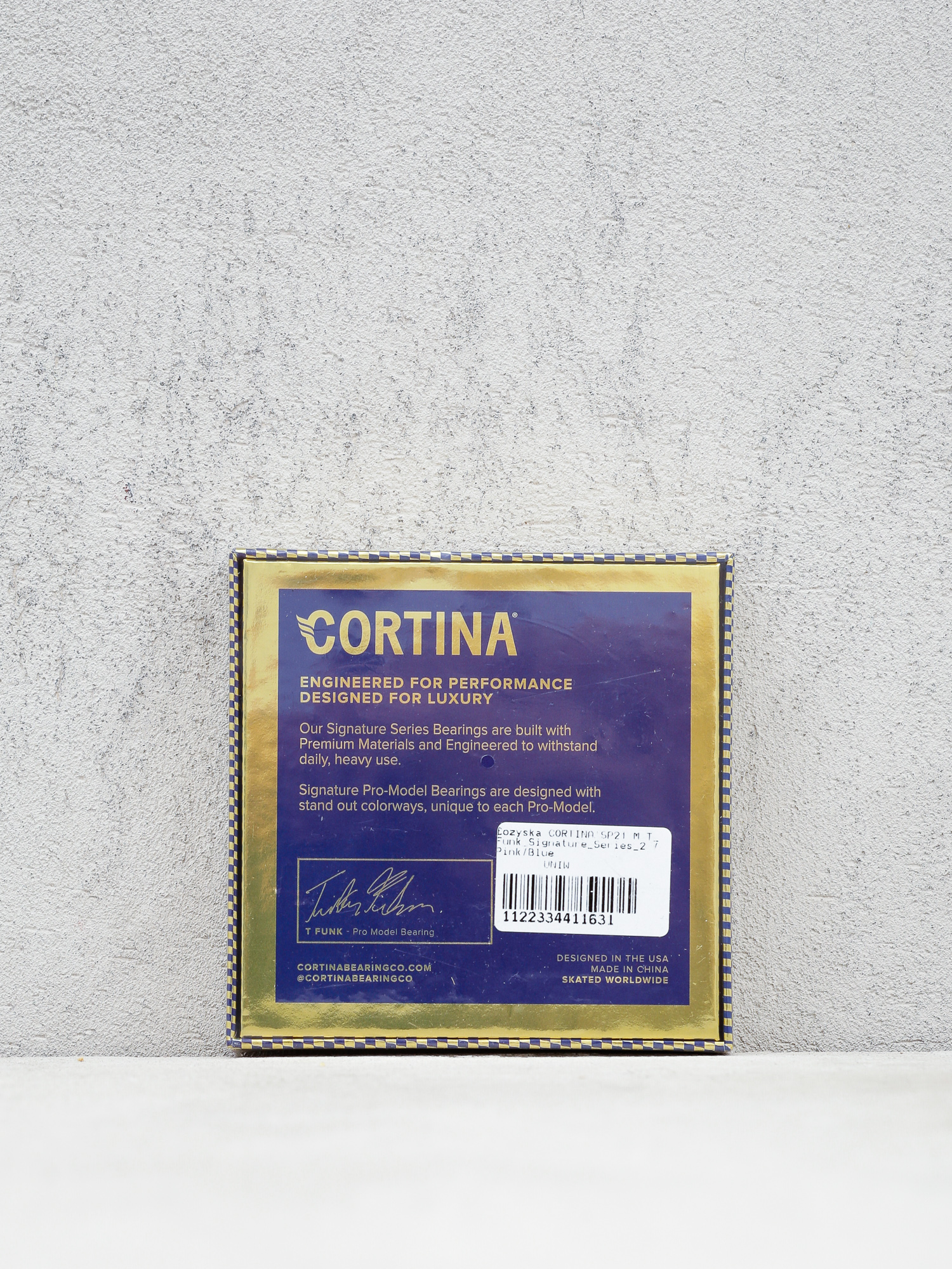 Підшипники Cortina T Funk Signature Series 2 (pink/blue)