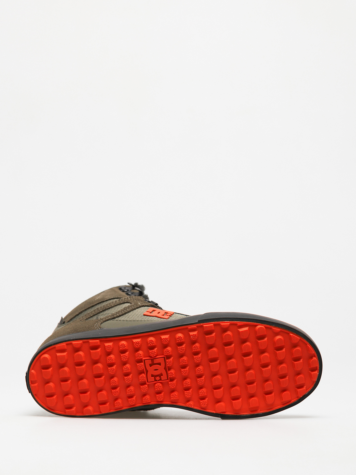 Взуття DC Pure High Top Wc Wnt (dusty olive/orange)