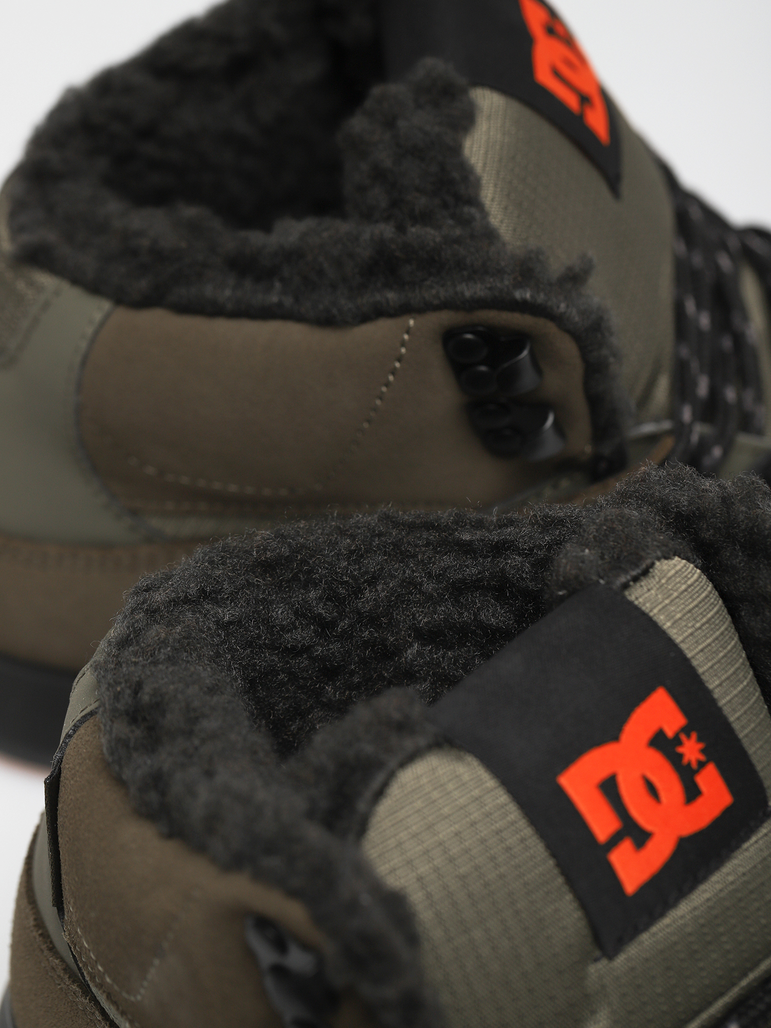 Взуття DC Pure High Top Wc Wnt (dusty olive/orange)