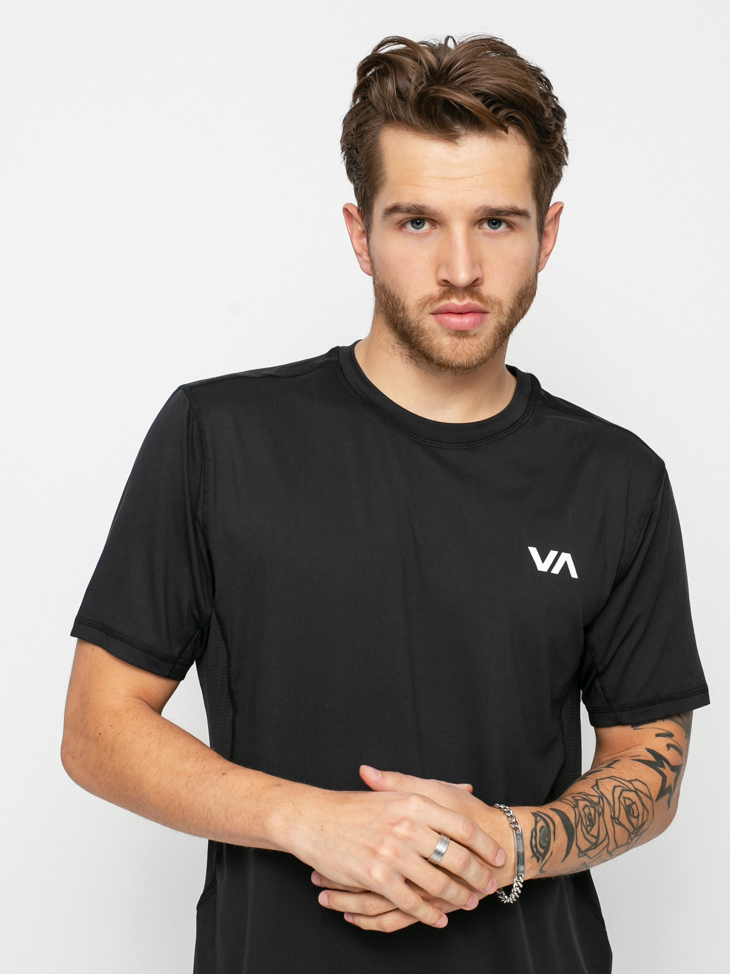 Футболка RVCA Sport Vent Lycra (black)