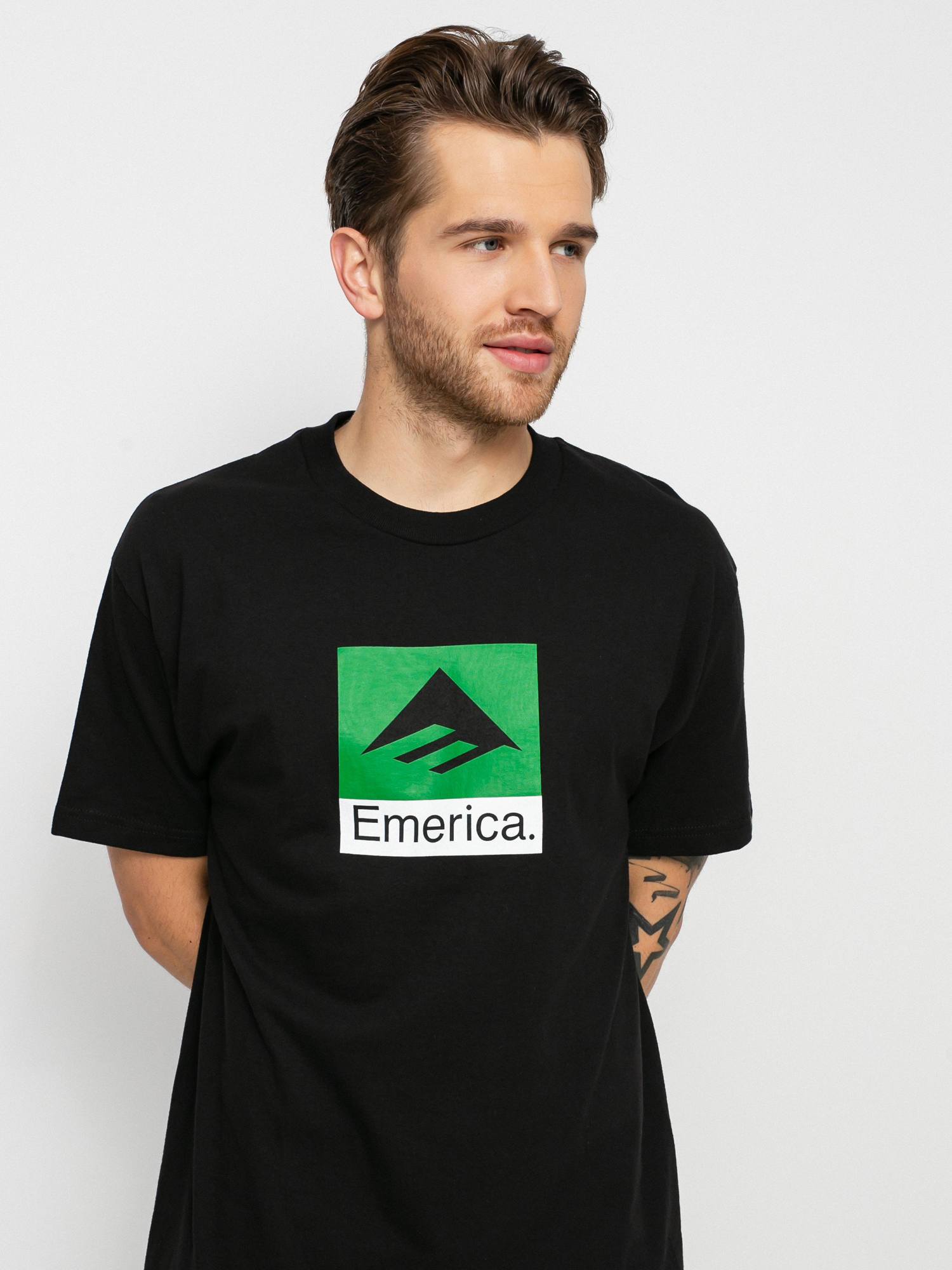 Футболка Emerica Classic Combo (black)