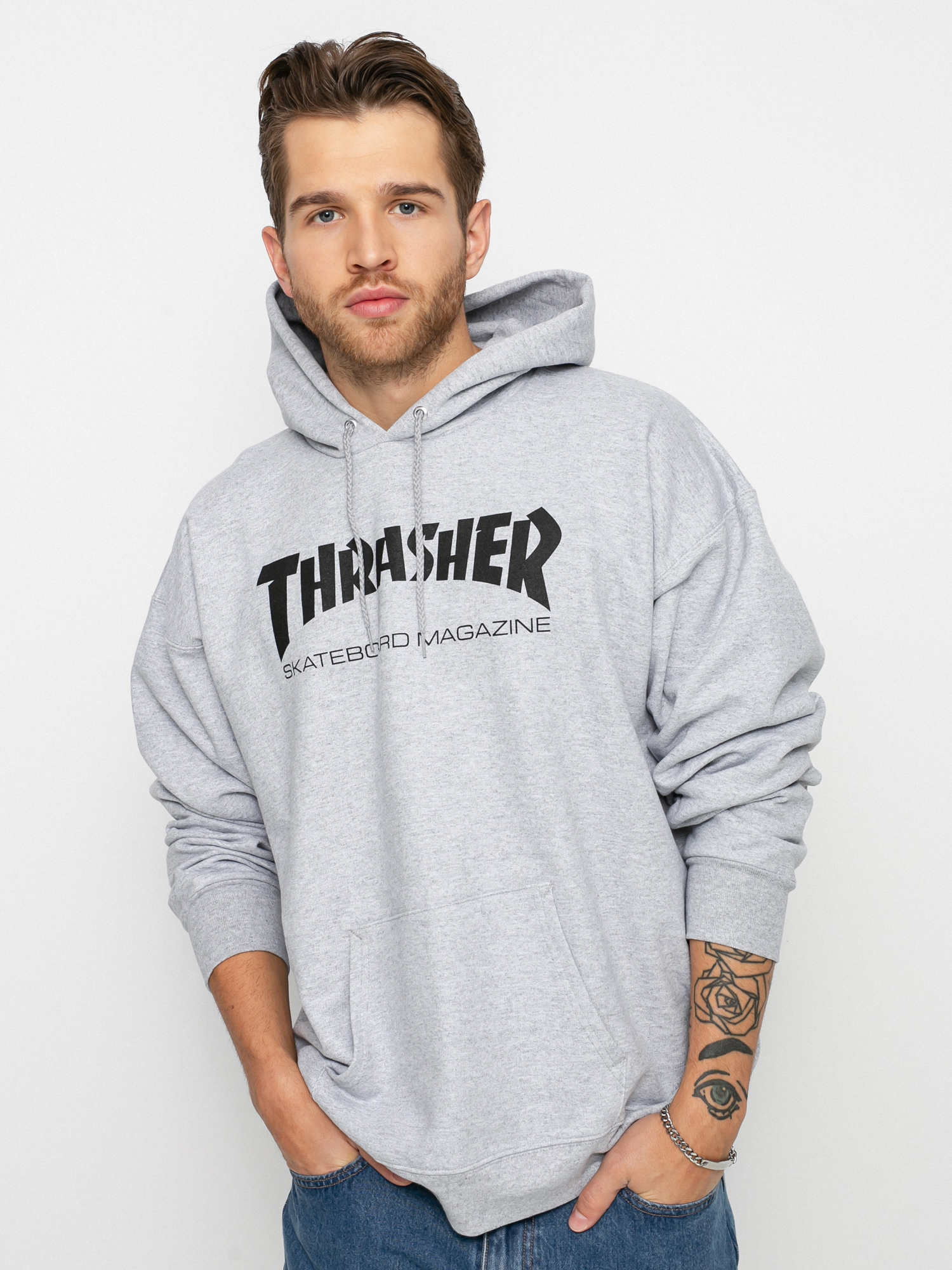 u0425u0443u0434u0456 Thrasher Skate Mag HD (grey)