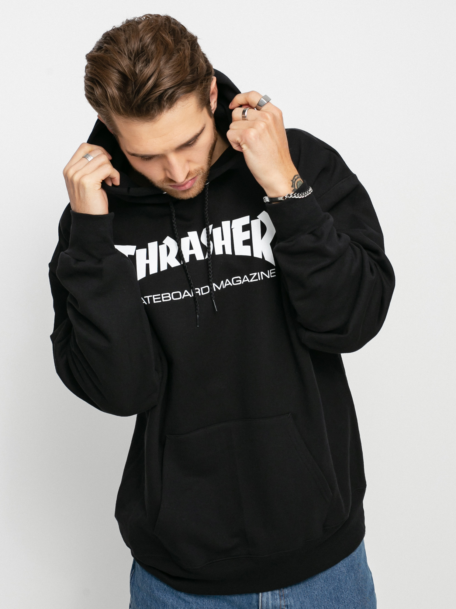 Худі Thrasher Skate Mag HD (black)