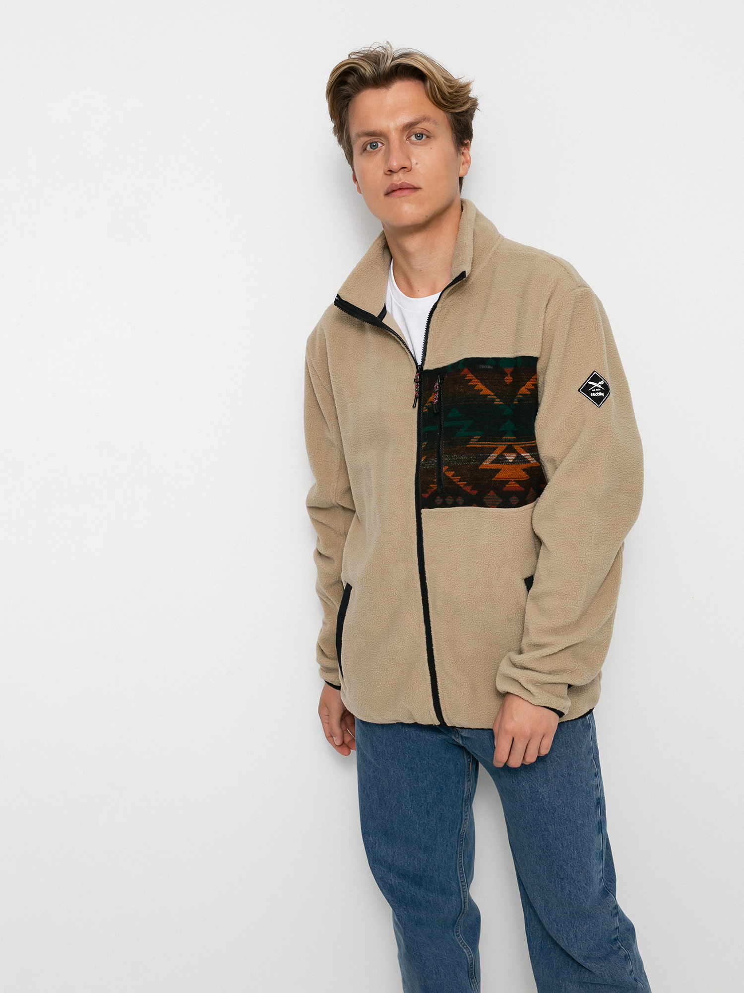 Чоловічий Флісовий светр Iriedaily Wonderer Track (khaki)