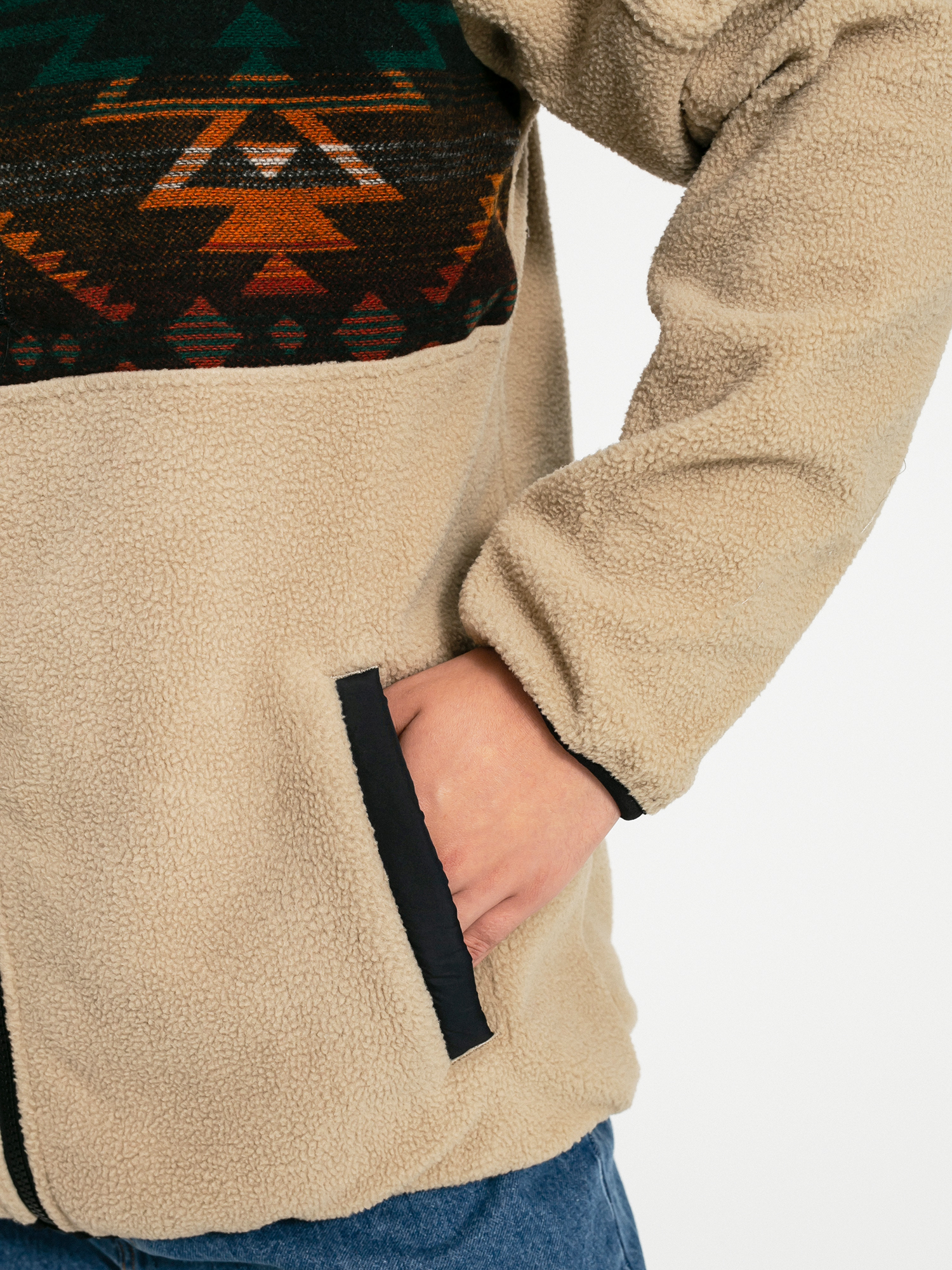 Чоловічий Флісовий светр Iriedaily Wonderer Track (khaki)