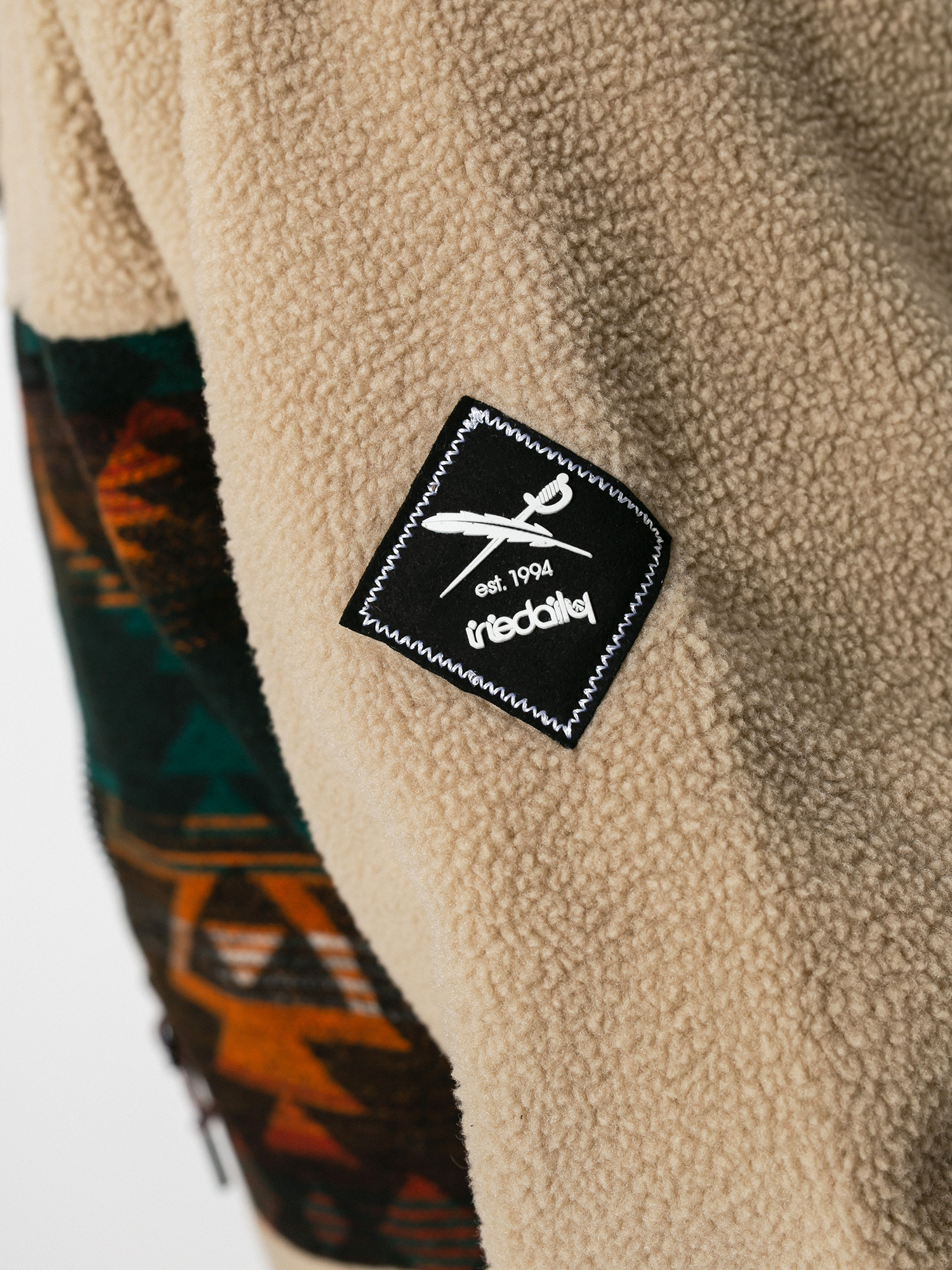 Чоловічий Флісовий светр Iriedaily Wonderer Track (khaki)