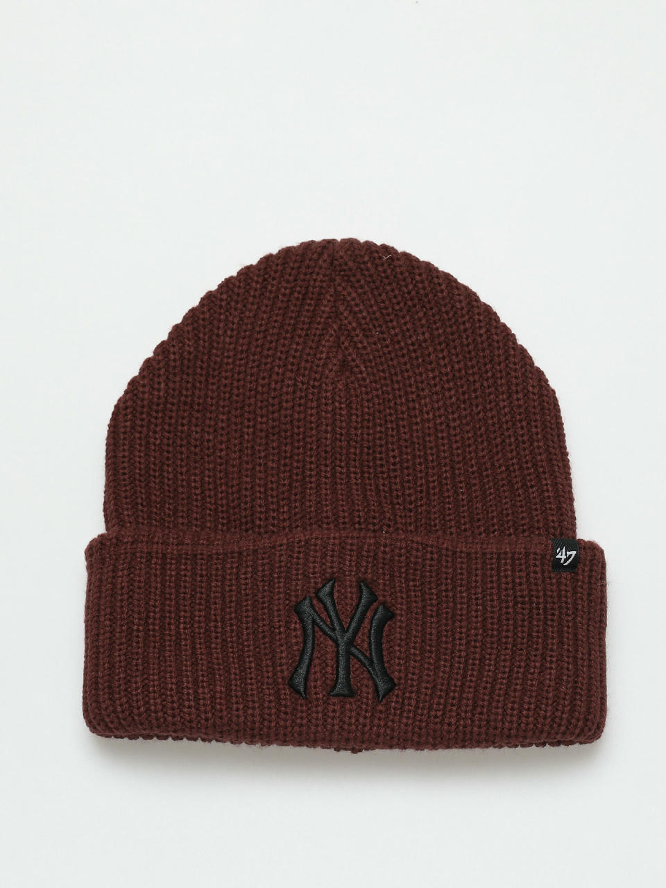 Шапка 47 Brand MLB New York Yankees Upper Cut (dark maroon)