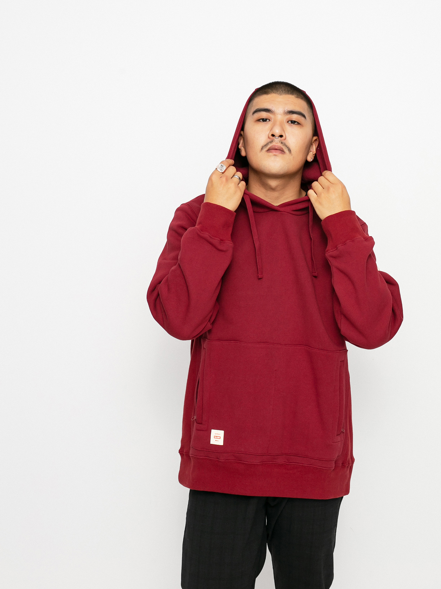 Худі Globe Burly HD (rhubarb)