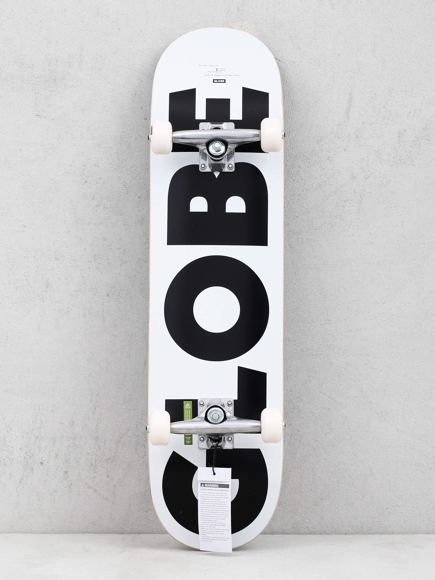 Скейтборд Globe G0 Fubar (white/black)