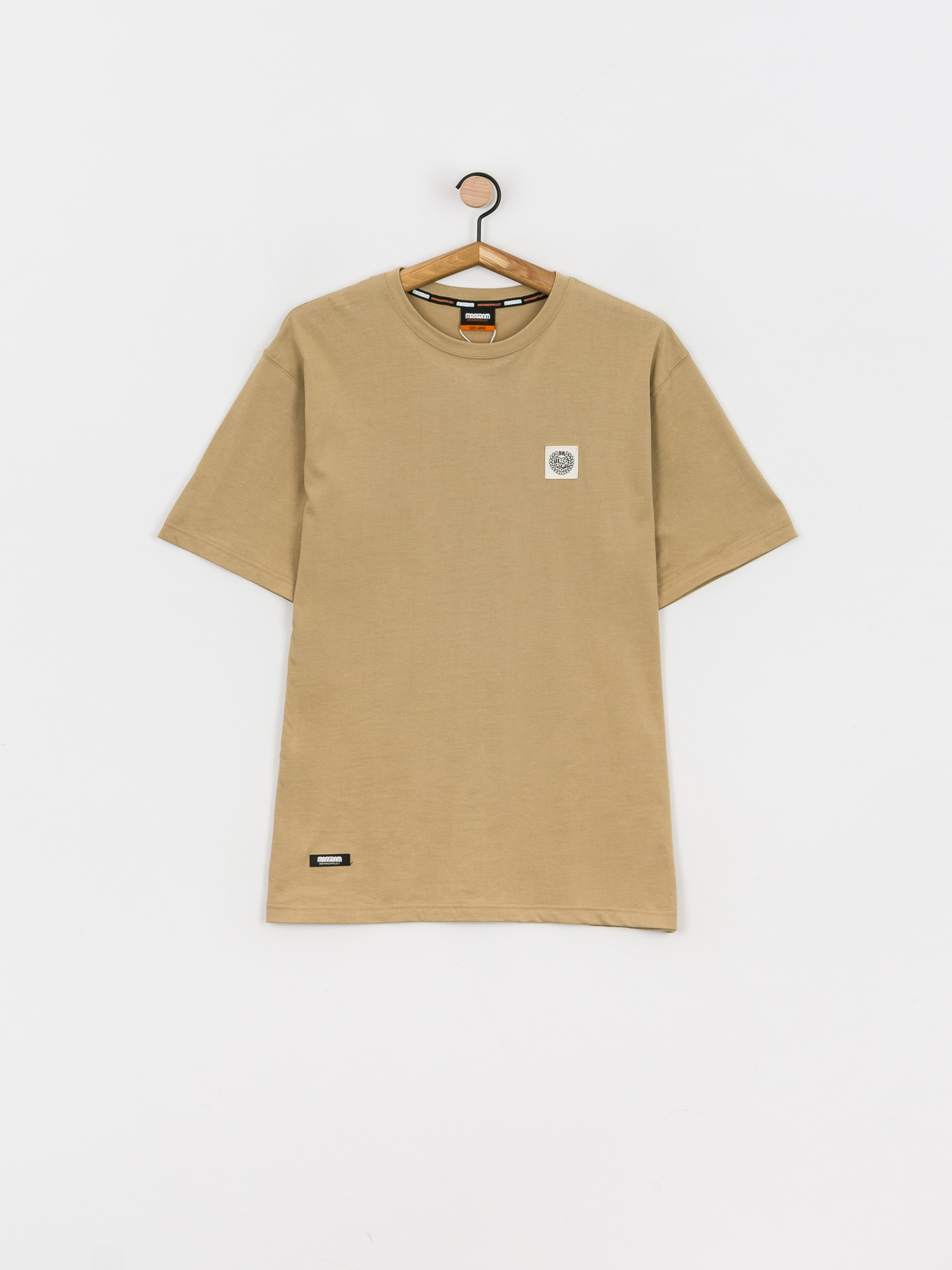 Футболка MassDnm Patch (beige)