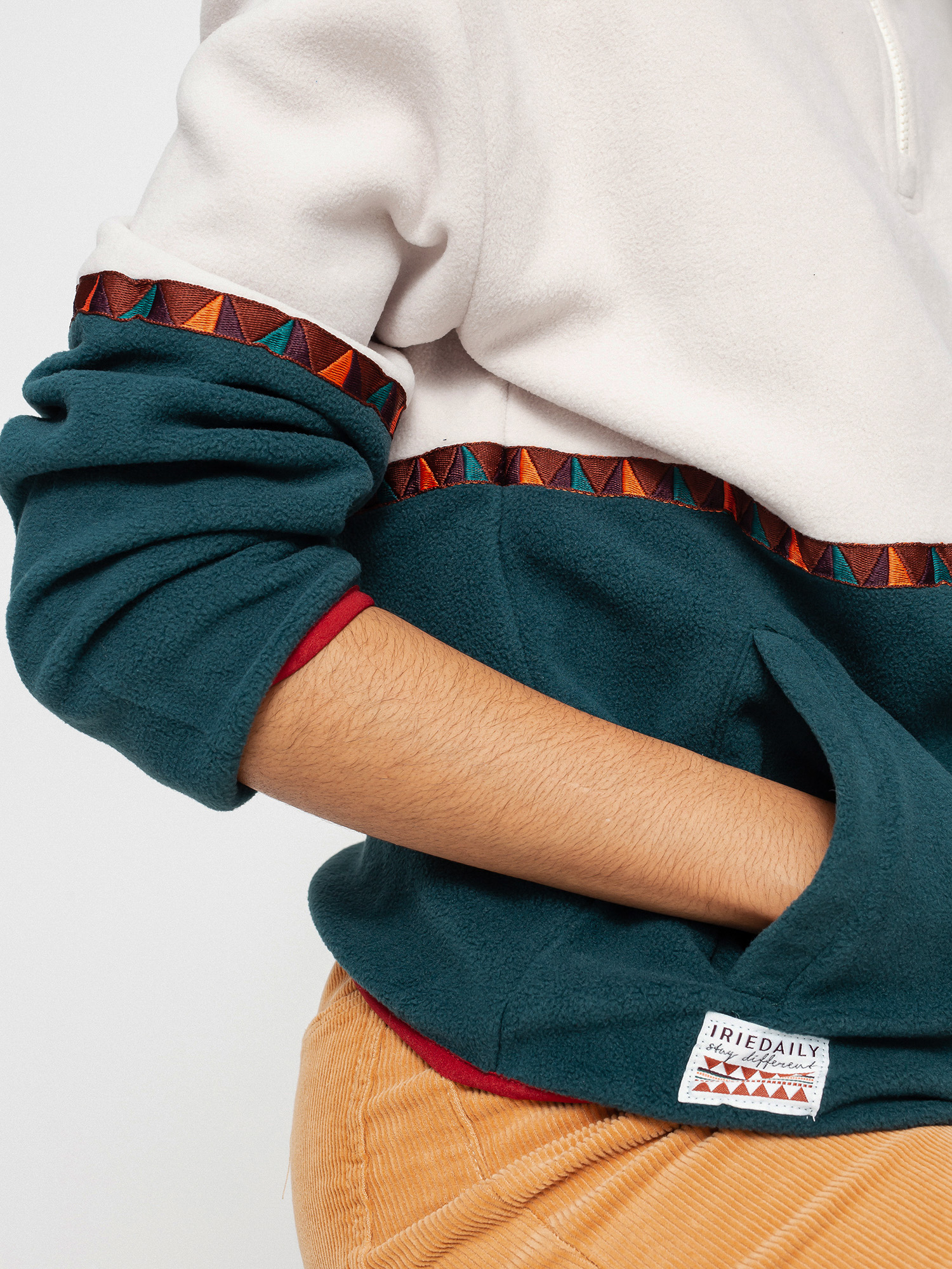 Жіночий Флісовий светр Iriedaily Holina Fleece Troyer (dark teal)