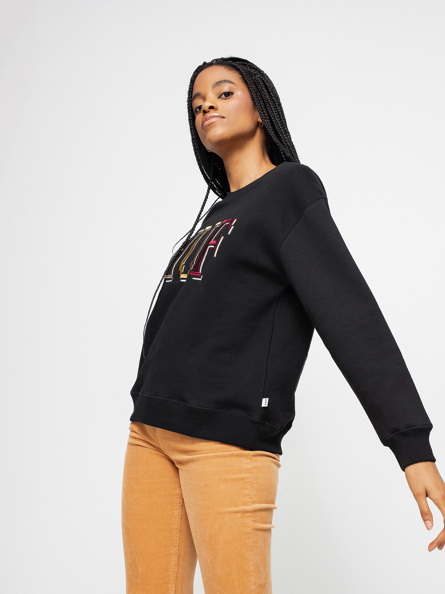 Світшот HUF 8-Bit Wmn (black)