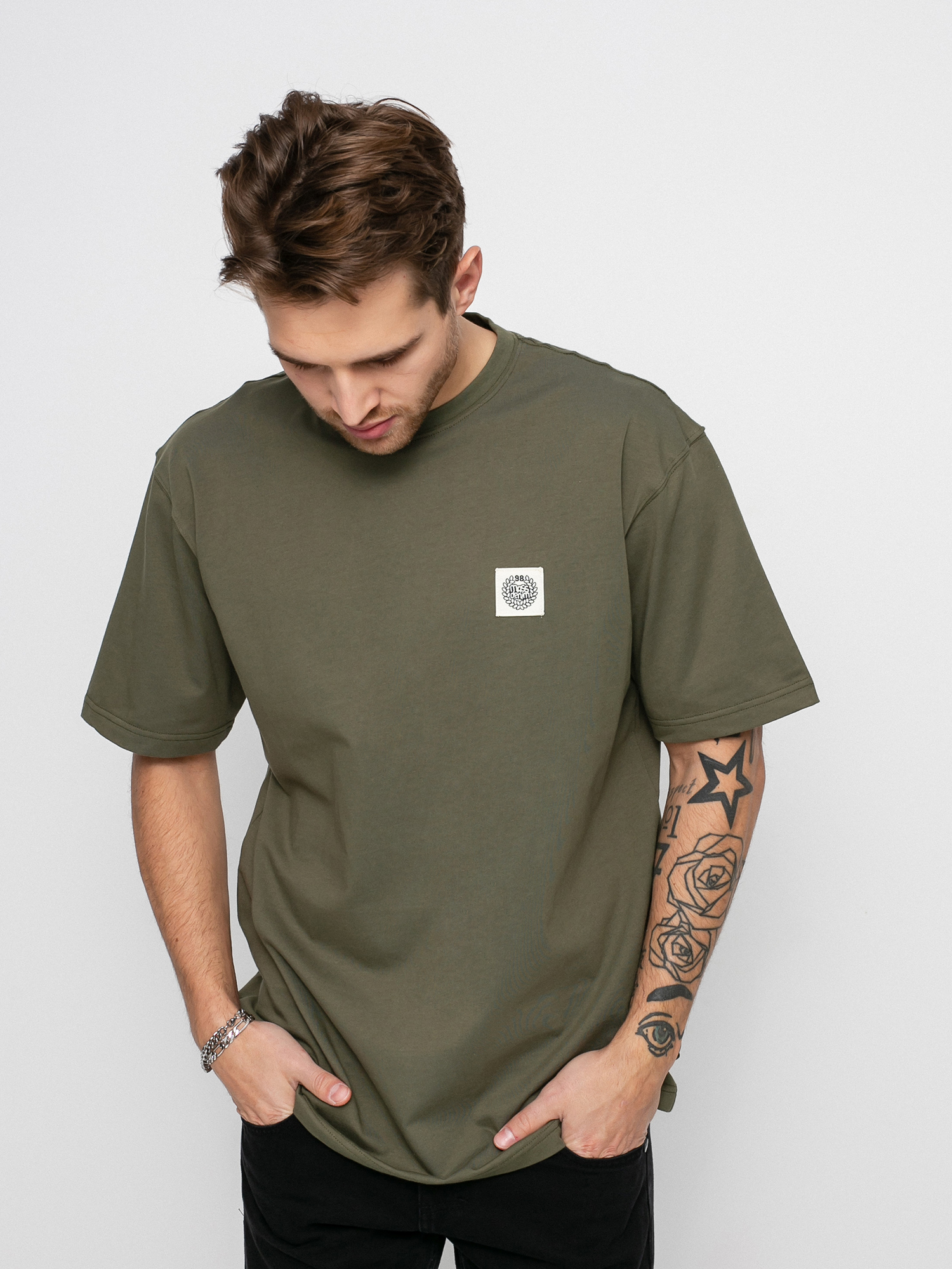 Футболка MassDnm Patch (olive)