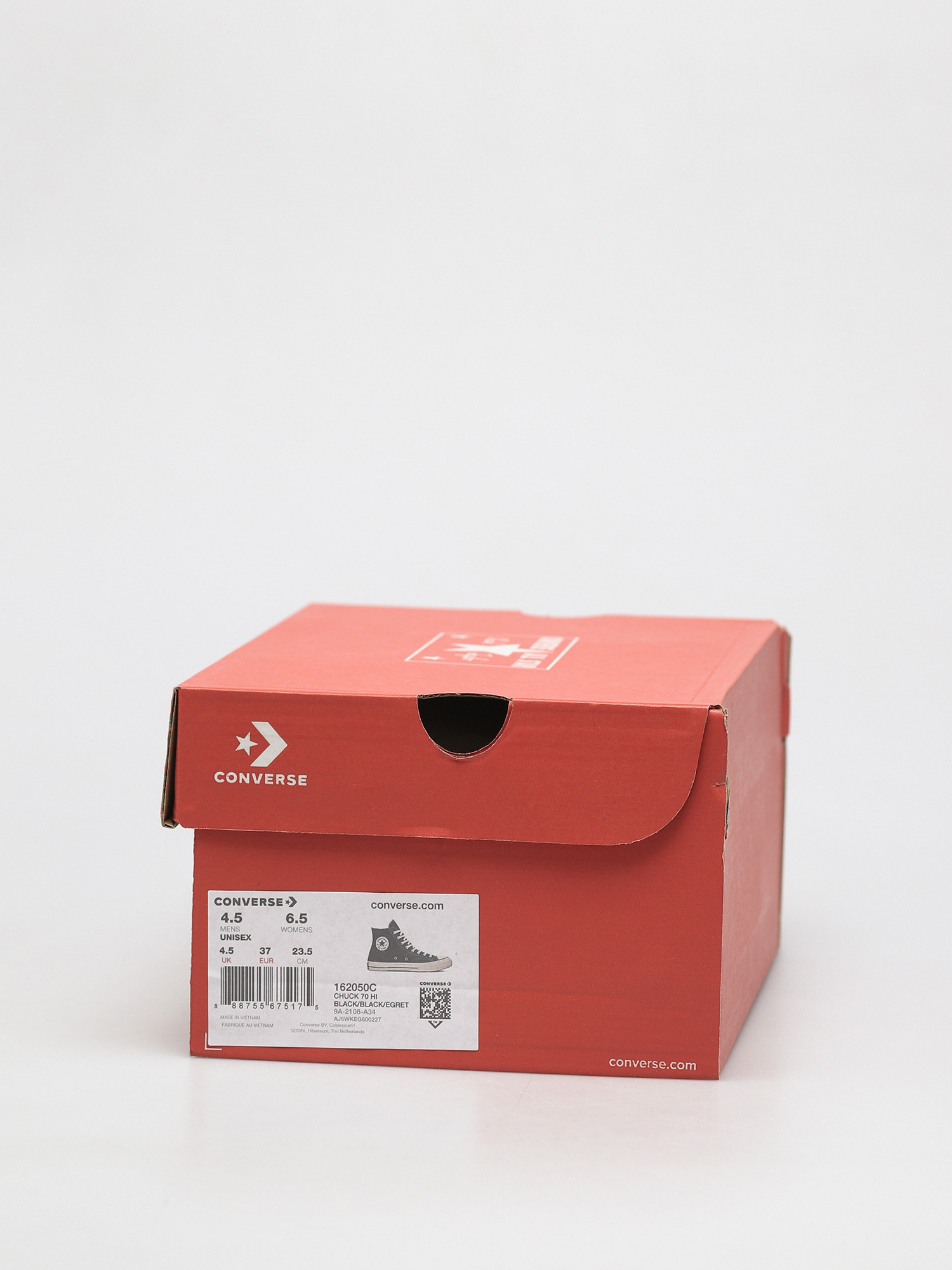 Кеди Converse Chuck 70 Hi (black/black/egret)