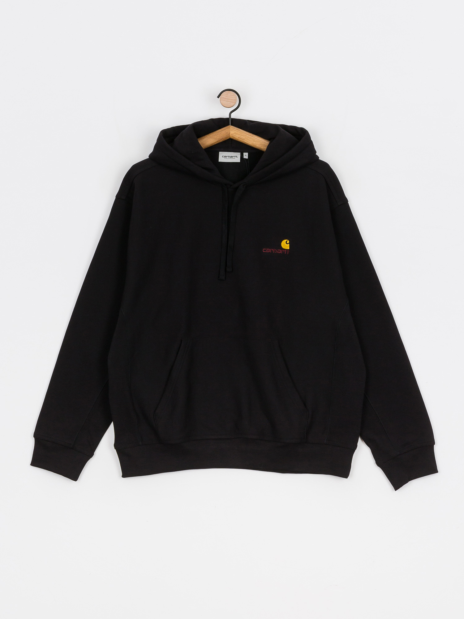 Худі Carhartt WIP American Script HD (black)