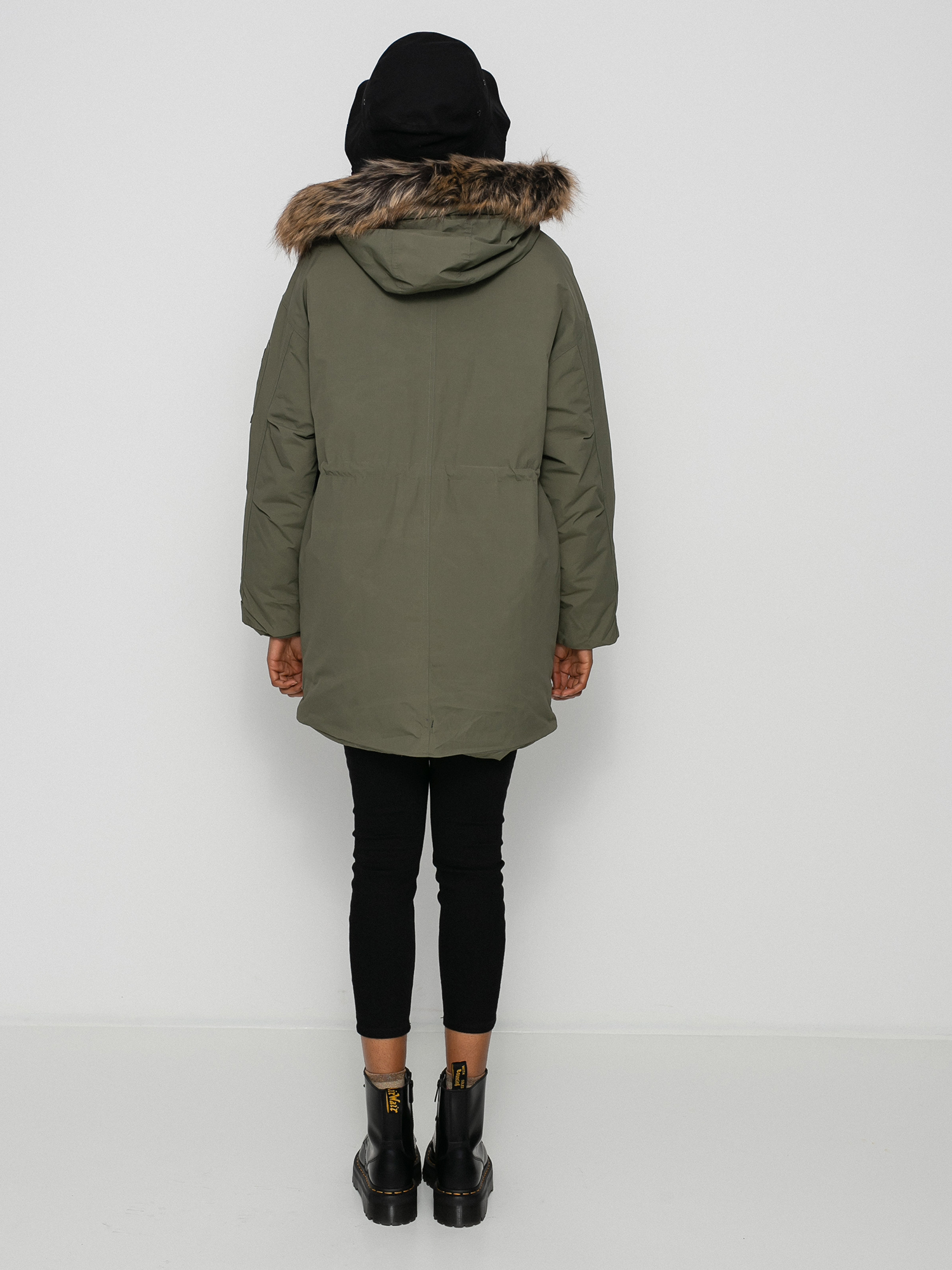 Парка Volcom Warmer N Over 5K Parka Wmn (army green combo)