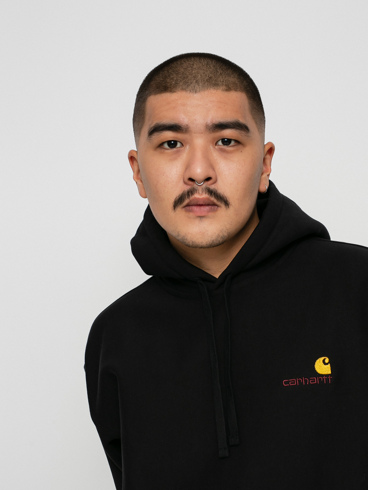 Худі Carhartt WIP American Script HD (black)