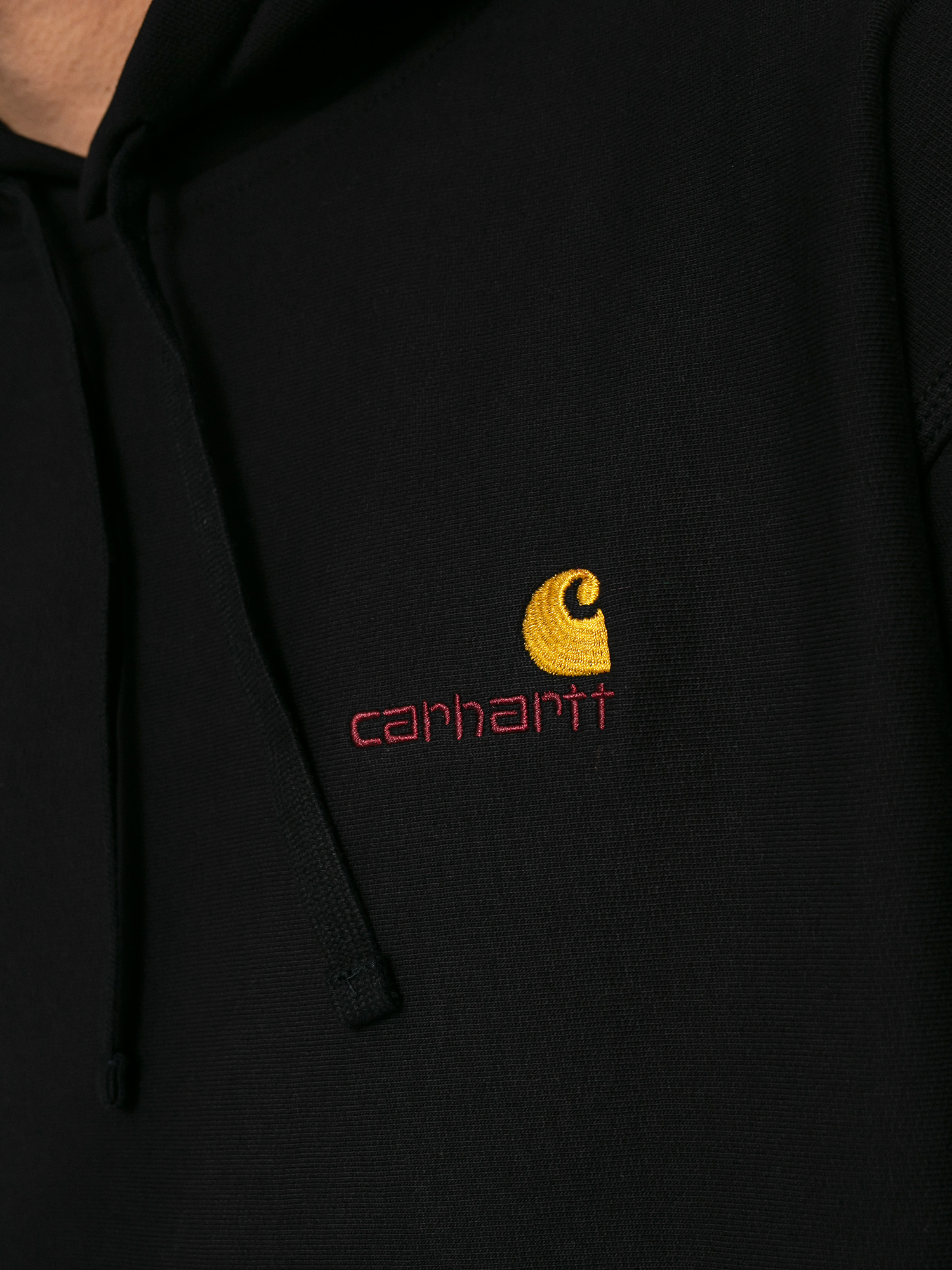 Худі Carhartt WIP American Script HD (black)