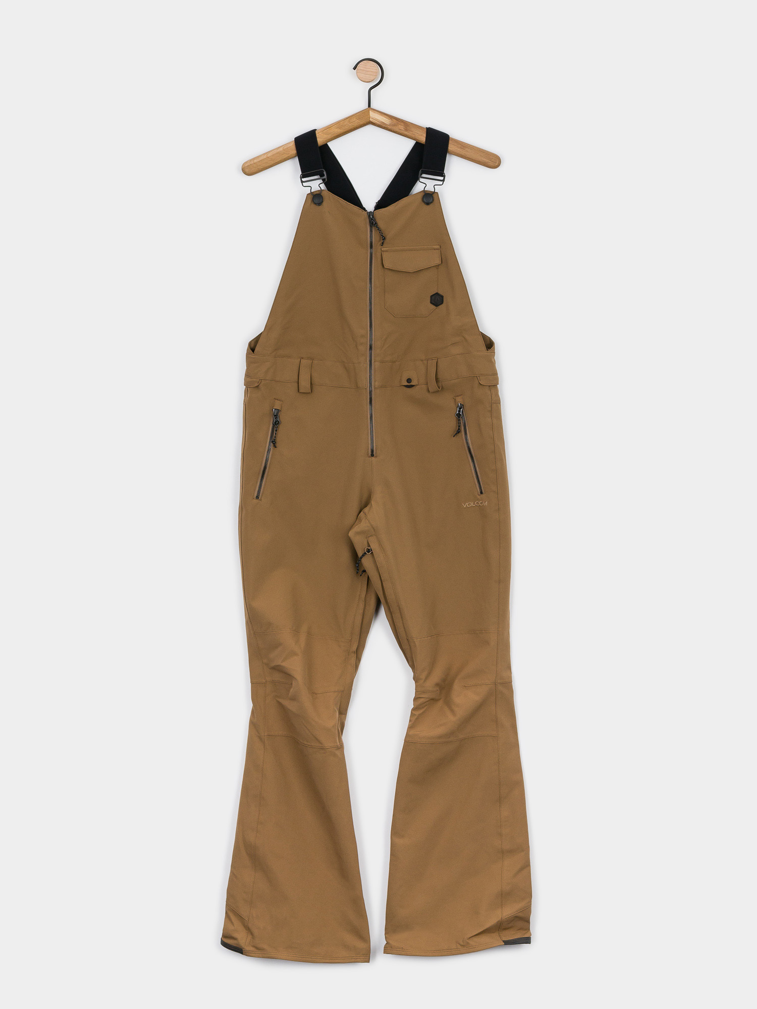 Жіночі Сноубордичні штани Volcom Swift Bib Overall (coffee)