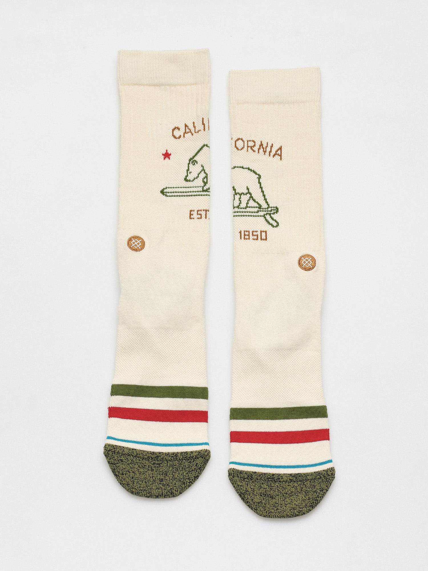  Шкарпетки Stance California Republic 2 (off white)