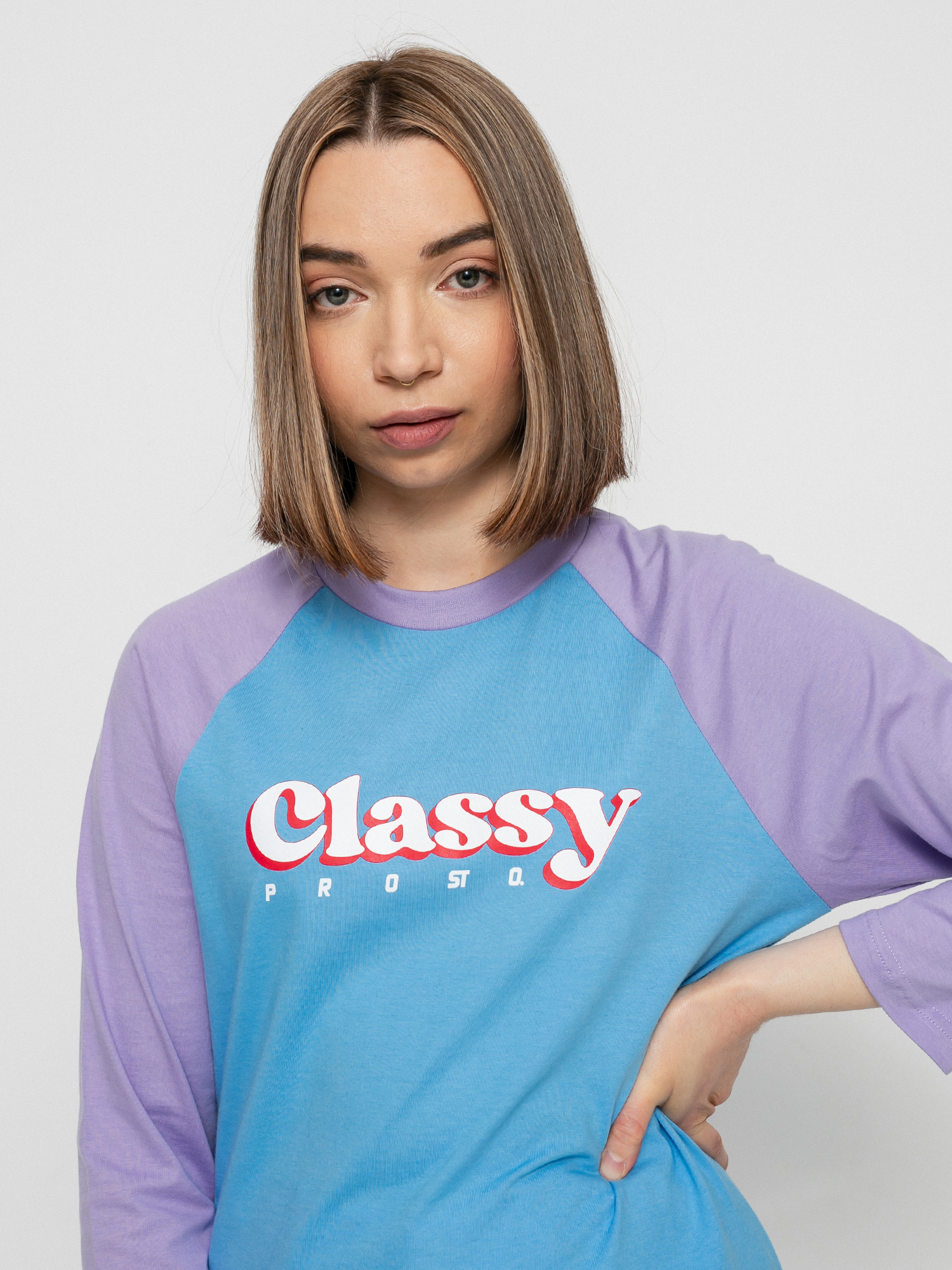 Лонгслів Prosto Messie Wmn (soft blue)