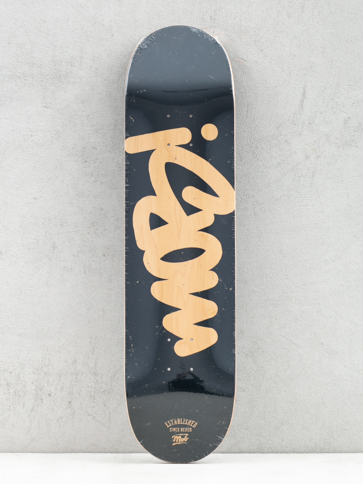 Декa Mob Skateboards Tag Logo (black)