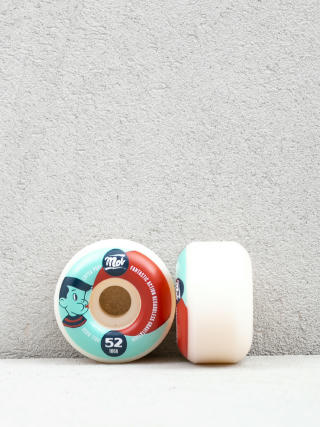 Колеса Mob Skateboards Pop (teal/red)