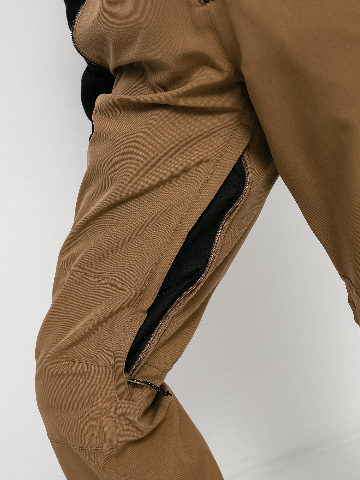 Жіночі Сноубордичні штани Volcom Swift Bib Overall (coffee)