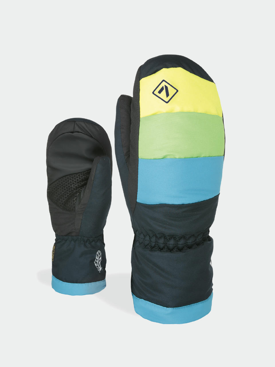 Рукавиці Level Rainbow Down Jr Mitt (light blue)