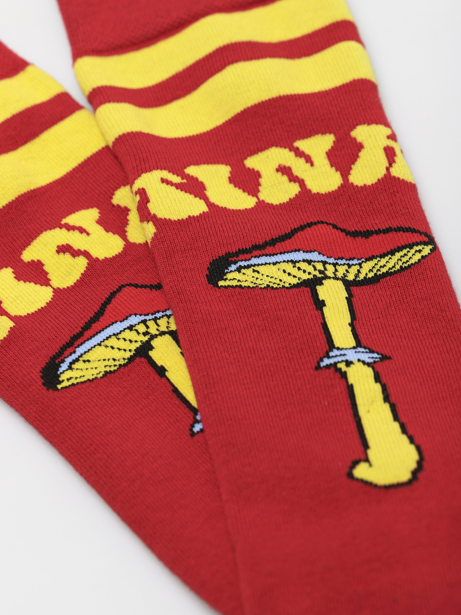Шкарпетки Stinky Socks Shrum (red/yellow)