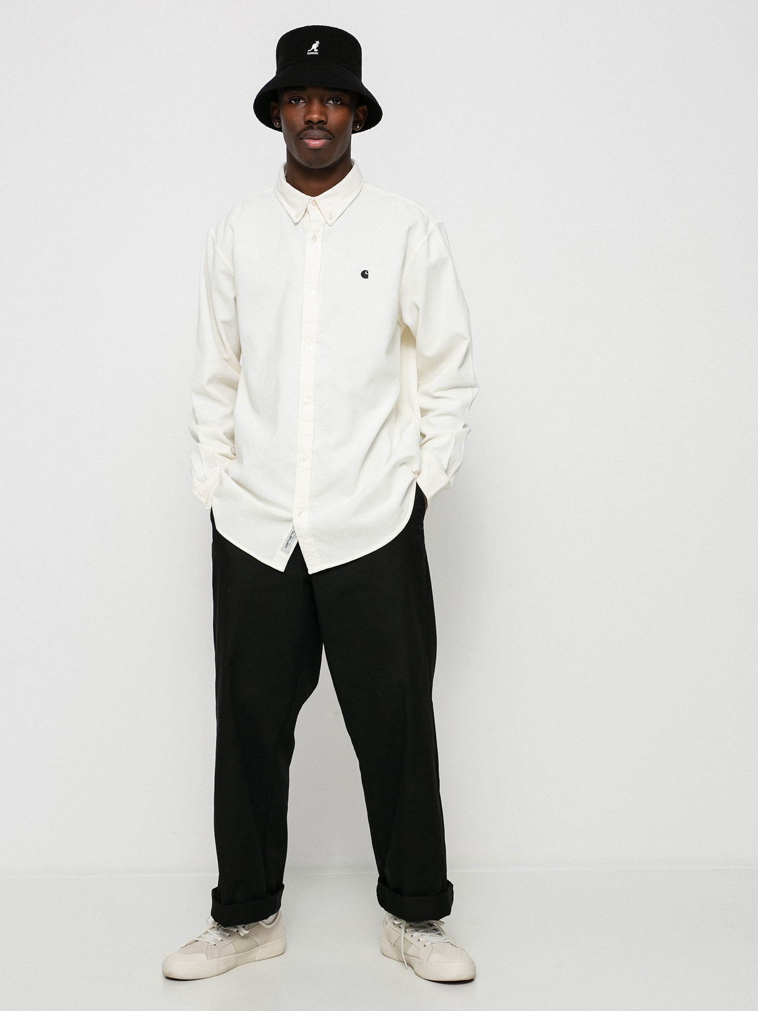 Сорочка Carhartt WIP Madison Fine Cord (wax/black)