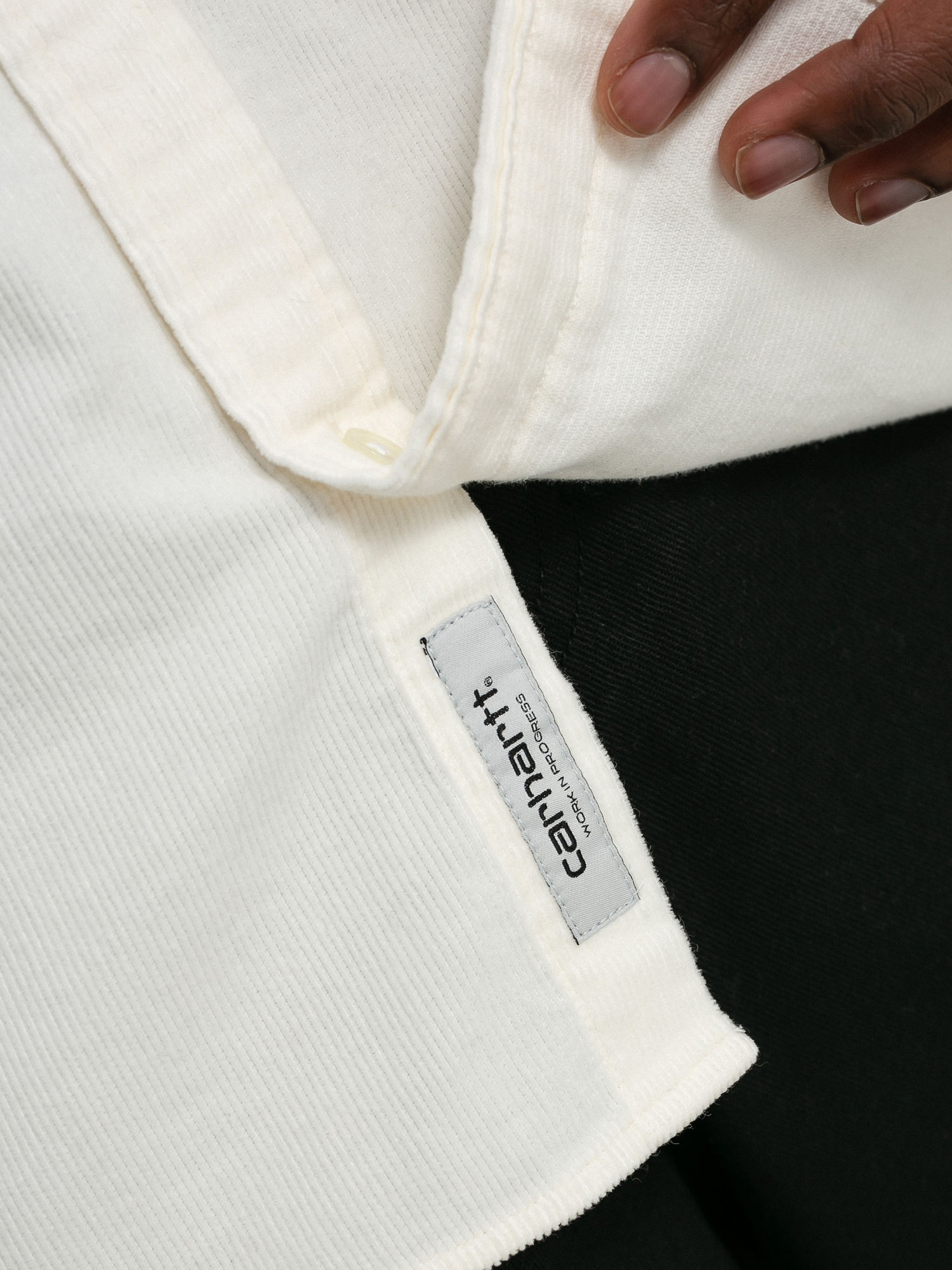 Сорочка Carhartt WIP Madison Fine Cord (wax/black)