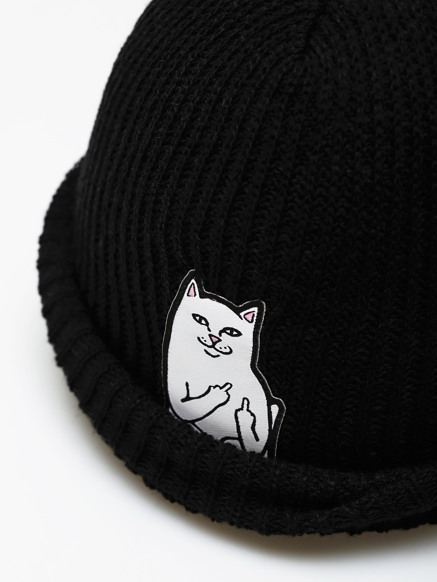 Шапка RipNDip Lord Nermal Rib (black)