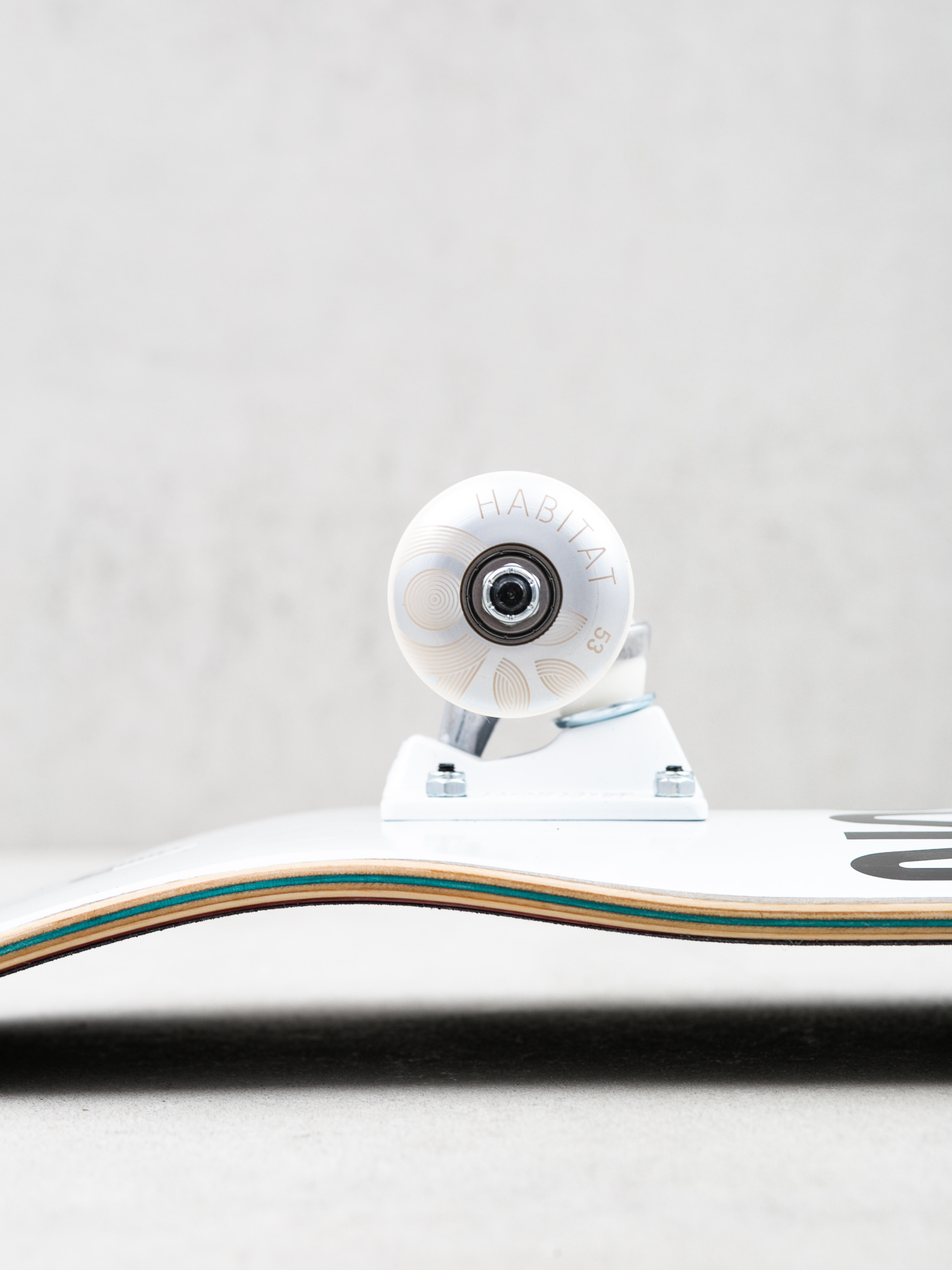 Скейтборд Habitat Nasa Array (silver/white)