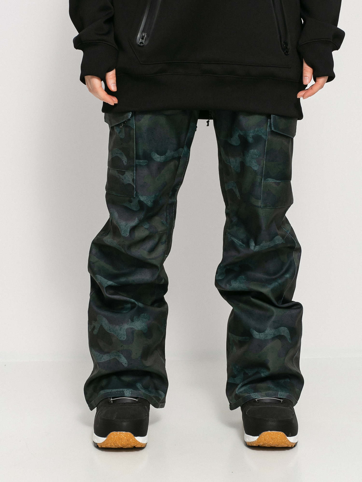 Жіночі Сноубордичні штани Volcom Grace Stretch (covert green)
