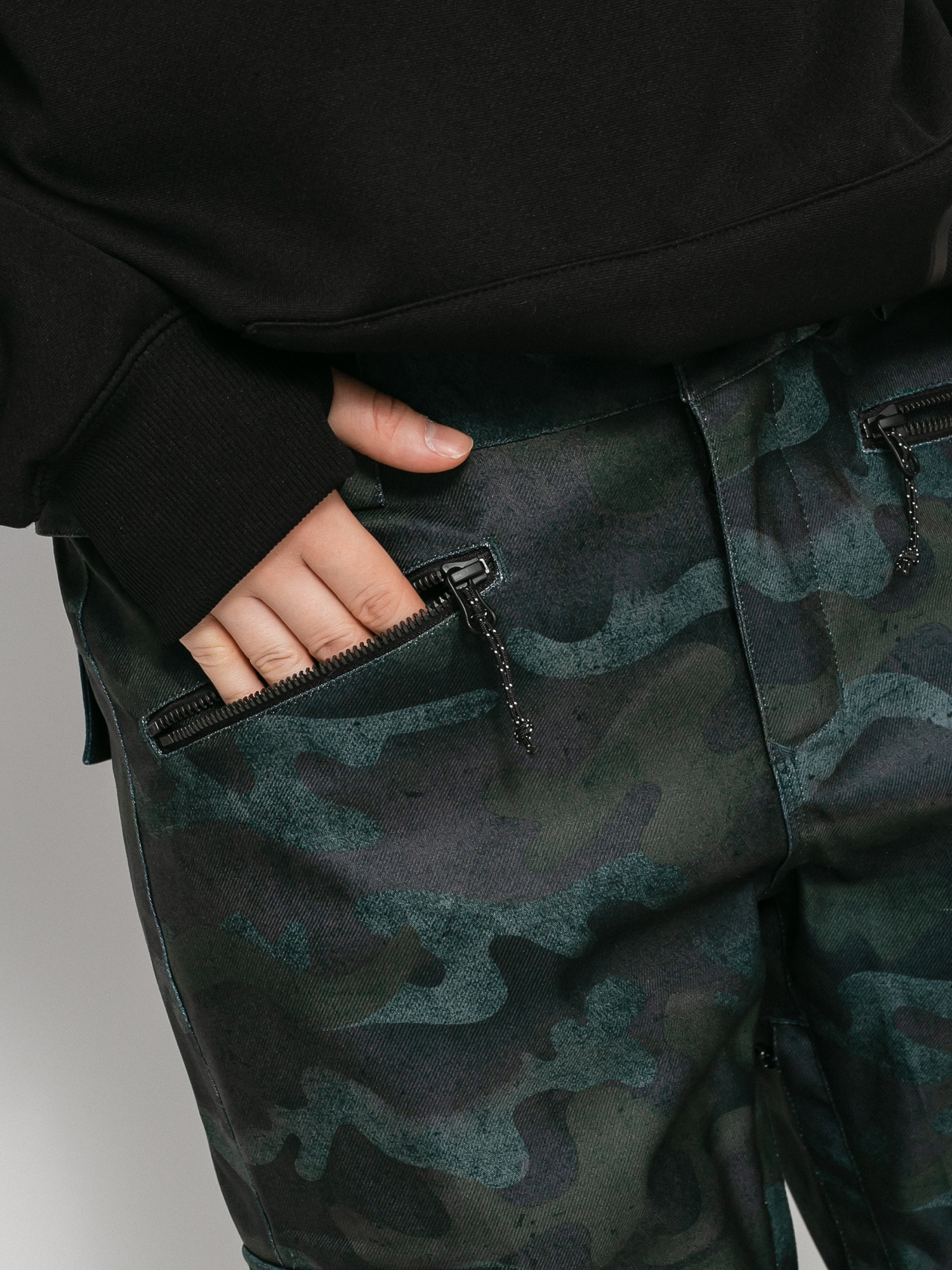 Жіночі Сноубордичні штани Volcom Grace Stretch (covert green)