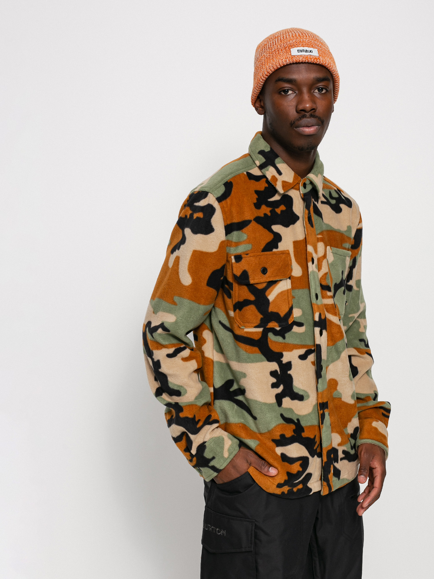 Чоловіча Сорочка ThirtyTwo Rest Stop Shirt (camo)