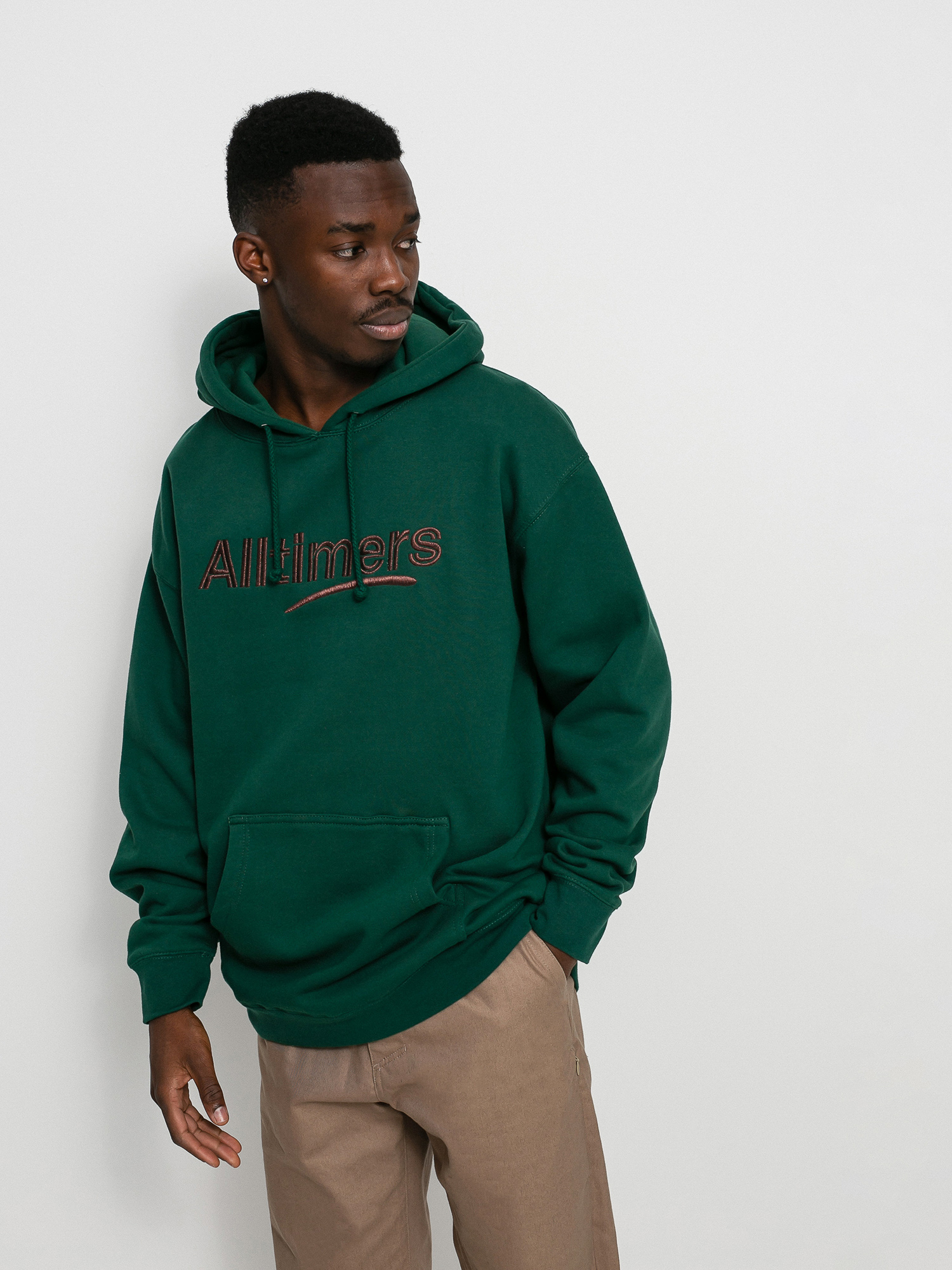 Худі Alltimers Estate Embroidered HD (green/bronze)
