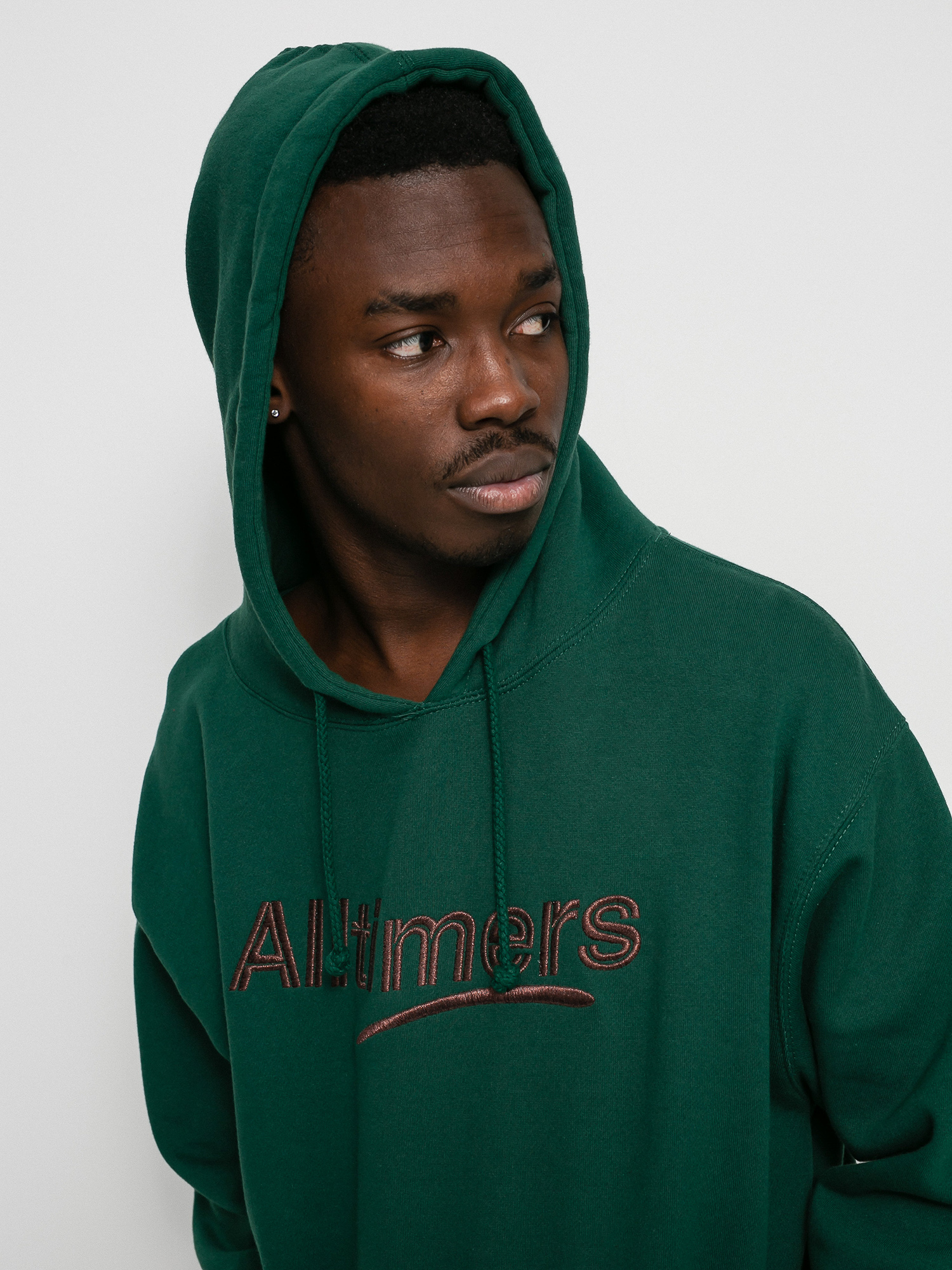 Худі Alltimers Estate Embroidered HD (green/bronze)