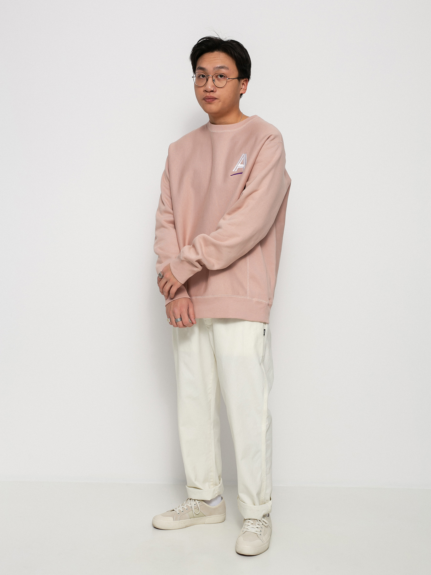 Худі Alltimers Straight As Embroidered HD (dusty pink)