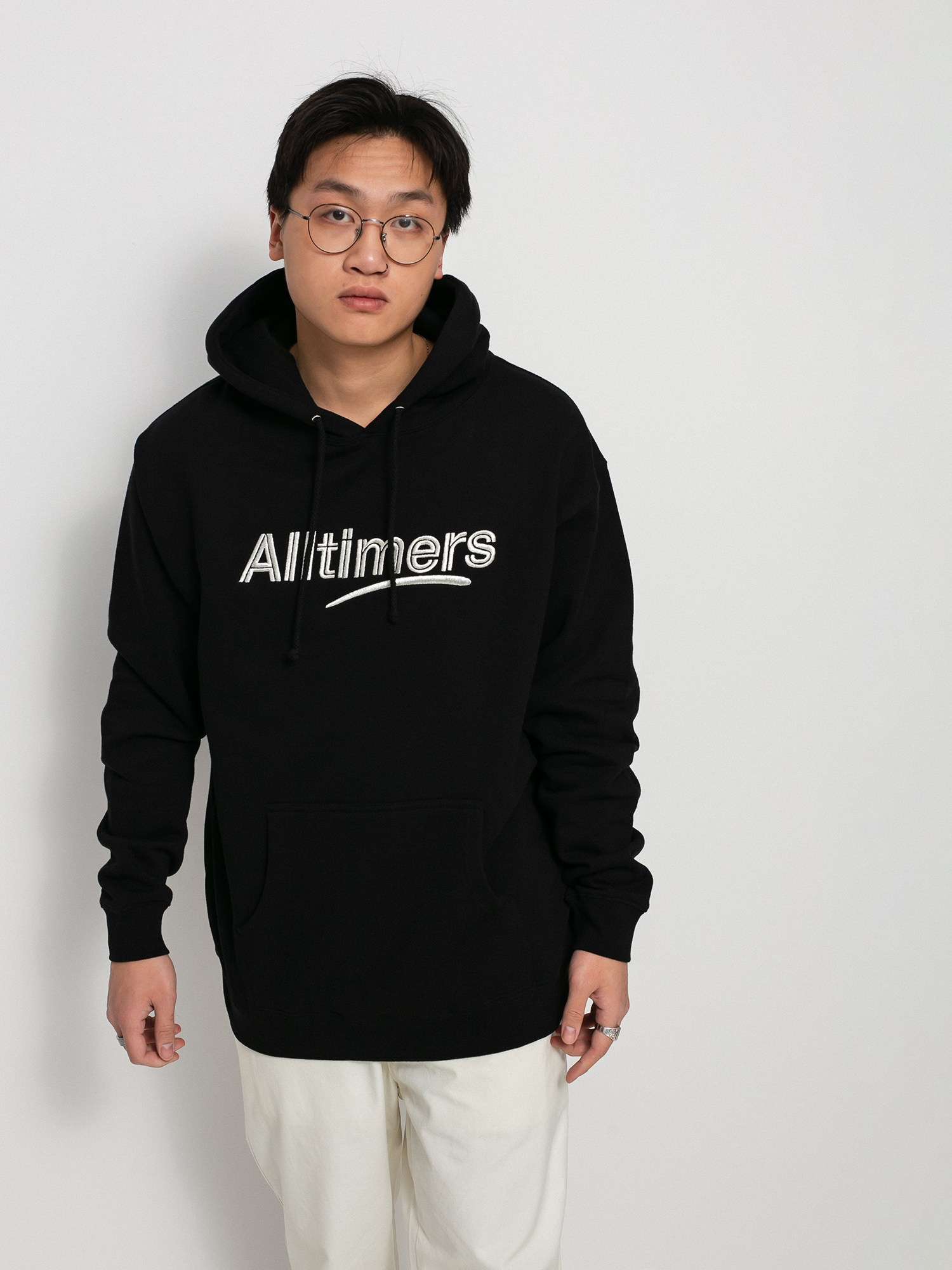 Худі Alltimers Estate Embroidered HD (black/silver)