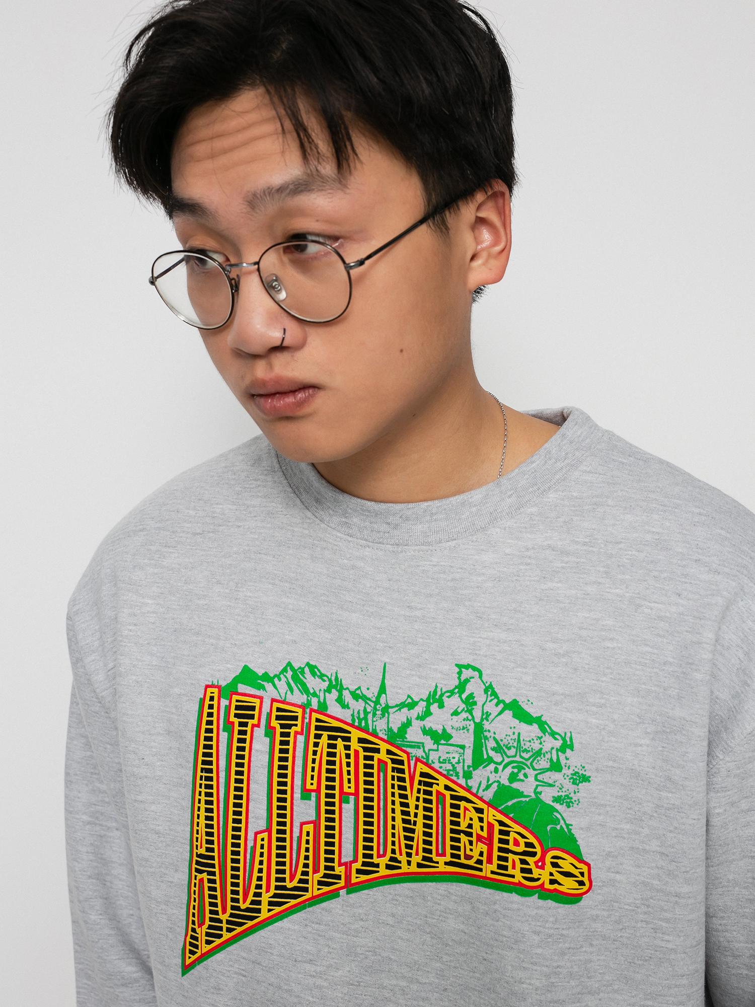 Світшот Alltimers Ny Canada Crew (heather grey)