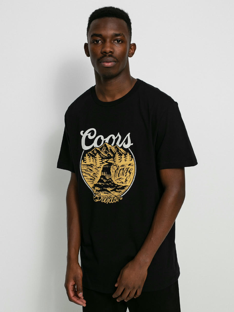 Футболка Brixton Coors Rocky Tlrt (black)