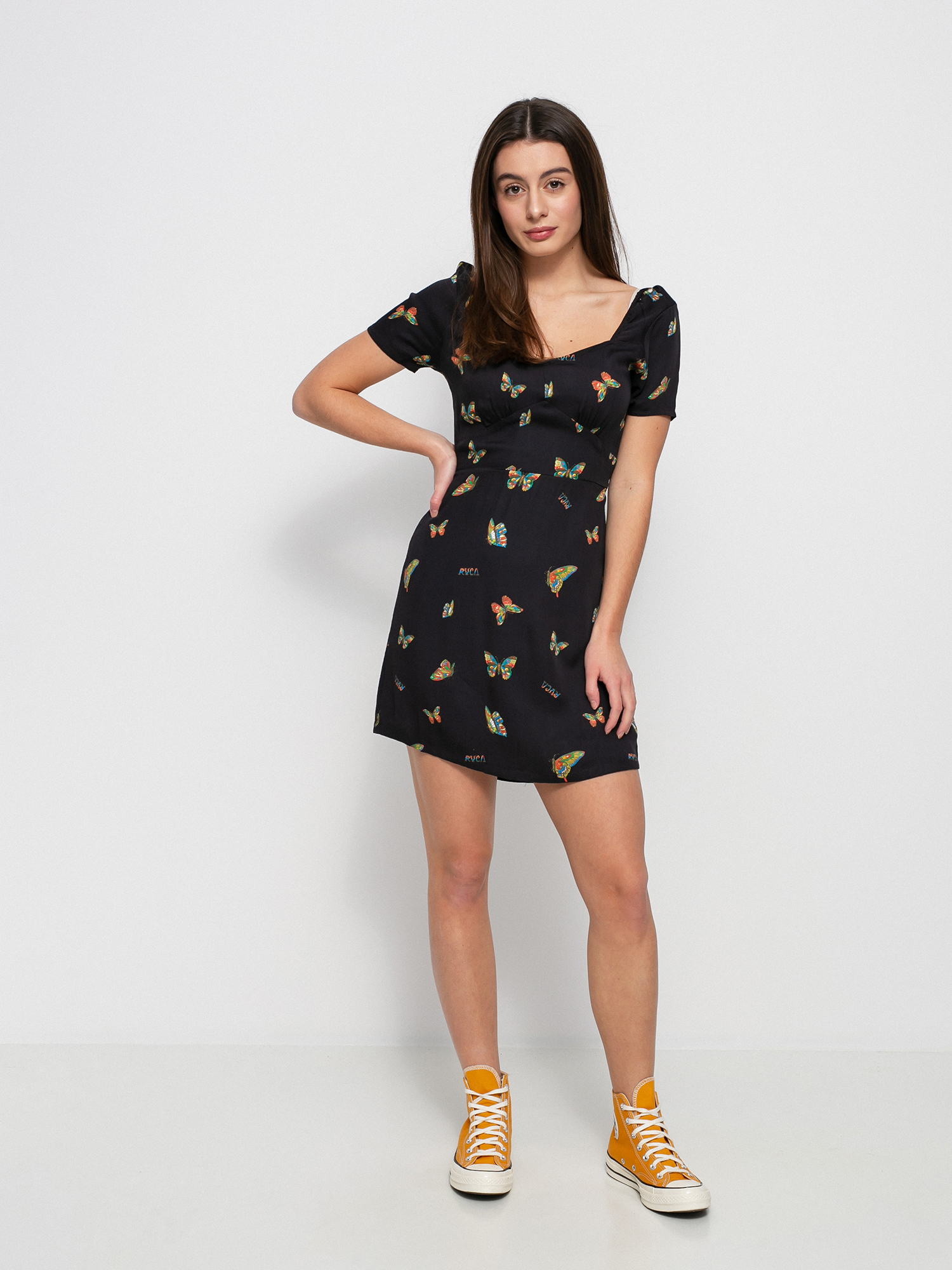 Сукня RVCA Flutter Fenced Wmn (black)